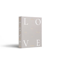 Printworks Trouwalbum All You Need Is Love grijs