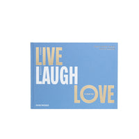 Printworks Fotoalbum Live Laugh Love liggend blauw