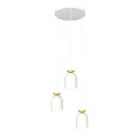 TARGET 3-lichts hanglamp - Wit - Mooier Thuis