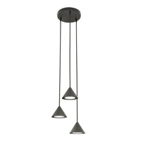 ELIT 3-lichts hanglamp - Zwart - Mooier Thuis