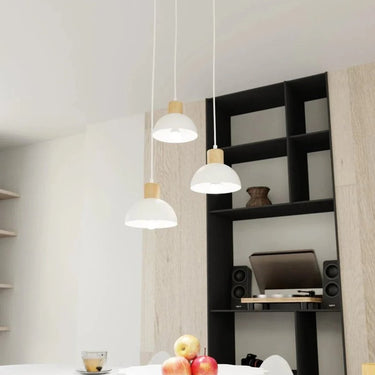 SECO 3-lichts hanglamp - Wit metaal