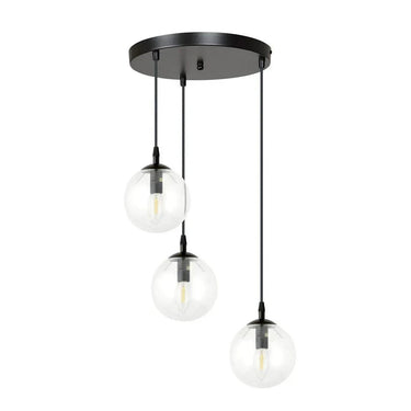 COSMO 3-lichts hanglamp - Helder glas premium