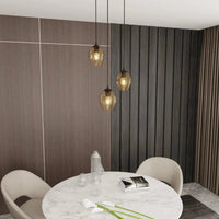 Emibig ISTAR 3-lichts hanglamp - Amber glas premium - Mooier Thuis