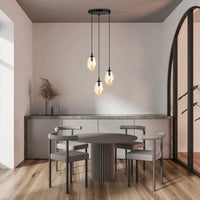 Emibig ASTRAL 3-lichts hanglamp - Amber glas - Mooier Thuis