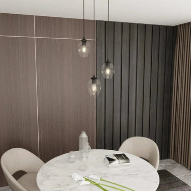 ISTAR 3-lichts hanglamp – Transparant premium