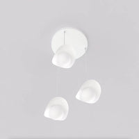 RITUAL 3-lichts hanglamp - Wit glas - afbeelding 2