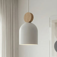 Mesi hanglamp hout 3-lichts wit naturel premium