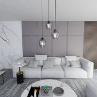 ISTAR 3-lichts hanglamp - Smoked glas premium - afbeelding 2