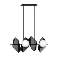DRIFTON 4-lichts hanglamp – zwart - Mooier Thuis