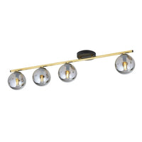 MONZA 4-lichts plafondlamp - Smoked glas - Mooier Thuis