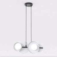 MODEL 4-lichts hanglamp – Grijs/zwart - Mooier Thuis