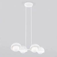 BOOM 4-lichts hanglamp - Wit frame - Mooier Thuis