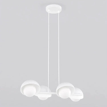 BOOM 4-lichts hanglamp - Wit frame