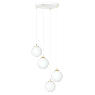 ROYAL 4-lichts hanglamp – Wit - Mooier Thuis