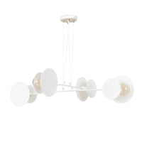 IDEA 4-lichts hanglamp - Wit frame - Mooier Thuis