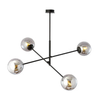 LINEAR 4-lichts hanglamp - Smoked glas - Mooier Thuis
