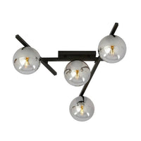 SMART 4-lichts plafondlamp - Smoked glas - Mooier Thuis