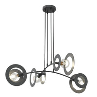 EUPHORIA 4-lichts hanglamp - Zwart frame - Mooier Thuis