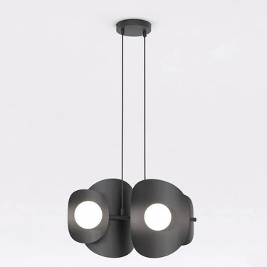 ELEMENTS 4-lichts hanglamp - Zwart frame