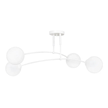 PREGOS 4-lichts plafondlamp – Wit
