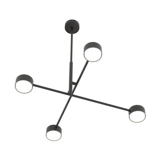 NATSU 4-lichts plafondlamp - Zwart - Mooier Thuis