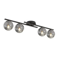 KAIRO 4-lichts plafondlamp - Smoked glas - Mooier Thuis