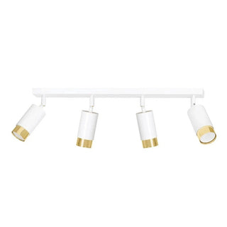 HIRO 4-lichts plafondlamp - Wit goud