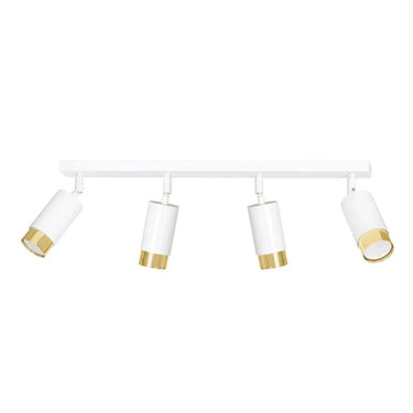 HIRO 4-lichts plafondlamp - Wit goud