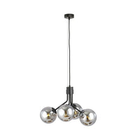 NOVA 4-lichts hanglamp - Smoked glas - Mooier Thuis