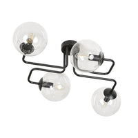 BRENDI 4-lichts plafondlamp - Helder glas - Mooier Thuis