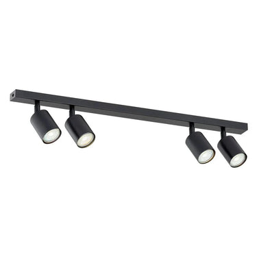 FLASH 4-lichts plafondlamp - Zwart
