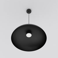 Mega hanglamp 4-lichts zwart oranje