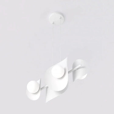 ELEMENTS 4-lichts hanglamp - Wit frame