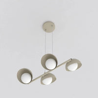 Emibig BOOM 4-lichts hanglamp – Beige