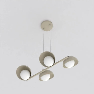 BOOM 4-lichts hanglamp – Beige