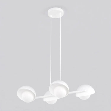 BOOM 4-lichts hanglamp - Wit frame