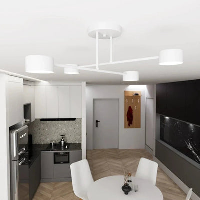 HALO 4-Light Ceiling Lamp - White