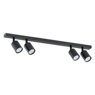 FLASH 4-lichts plafondlamp - Zwart