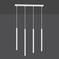 Emibig SELTER 4-lichts hanglamp - Wit frame