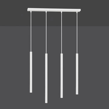 SELTER 4-lichts hanglamp - Wit frame