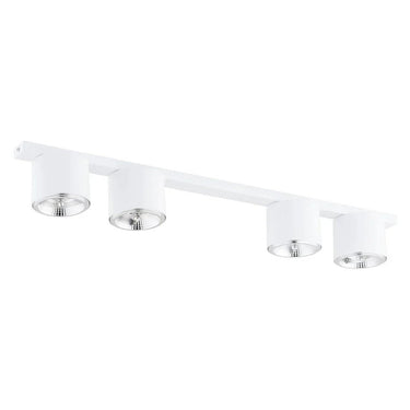 NANO 4-lichts plafondlamp - Wit frame