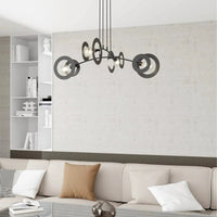 Emibig EUPHORIA 4-lichts hanglamp - Zwart frame - Mooier Thuis