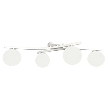 OPUS 4-lichts plafondlamp – Wit