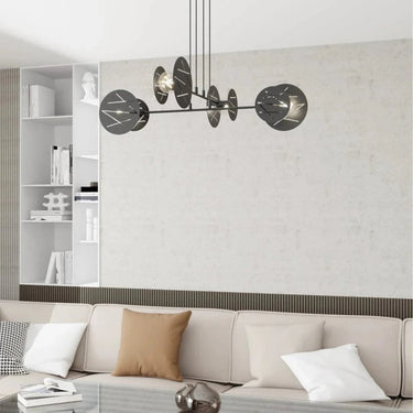 XOTIC 4-lichts hanglamp - Zwart frame