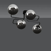 Emibig BRAND 4-lichts plafondlamp - Smoked glas