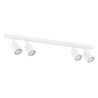 Emibig FLASH 4-lichts plafondlamp - Wit frame