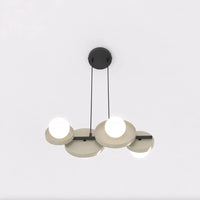 Emibig MODEL 4-lichts hanglamp – mokka/beige - Mooier Thuis