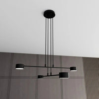 MODUS 4-lichts hanglamp - Zwart frame - afbeelding 2