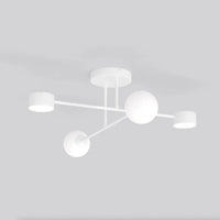 Emibig HOLON 4-lichts plafondlamp - Wit glas - Mooier Thuis