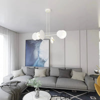 Emibig IDEA 4-lichts hanglamp - Wit frame - Mooier Thuis